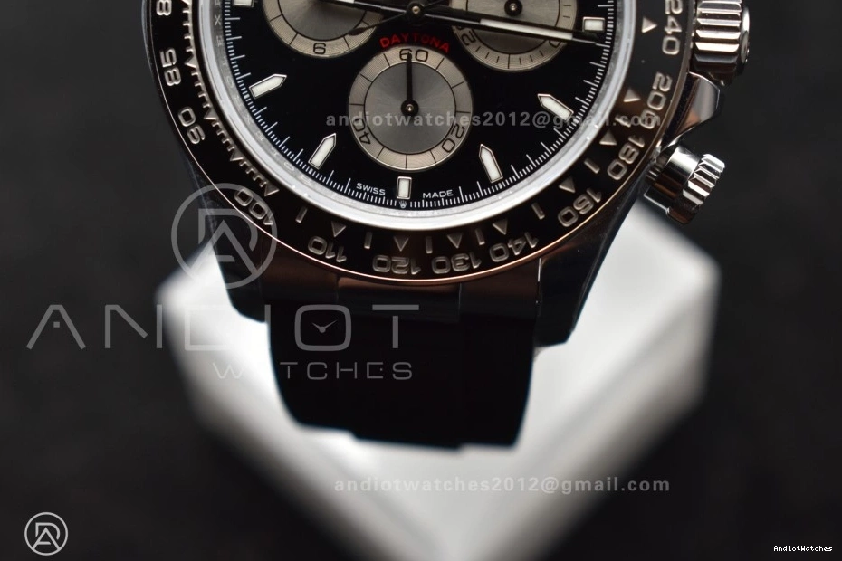 on Minimalist Dial 126519 Black Oysterflex QF V6 Edition Daytona (Weighted) Silver Best SH4131 Strap 1:1 821 0503